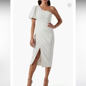 Astr The Label Joelle Puff Sleeve Dress